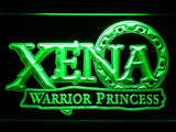 Xena Warrior Princess LED Sign - Green - TheLedHeroes