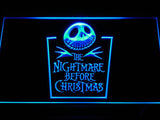 Nightmare before Christmas LED Sign - Blue - TheLedHeroes