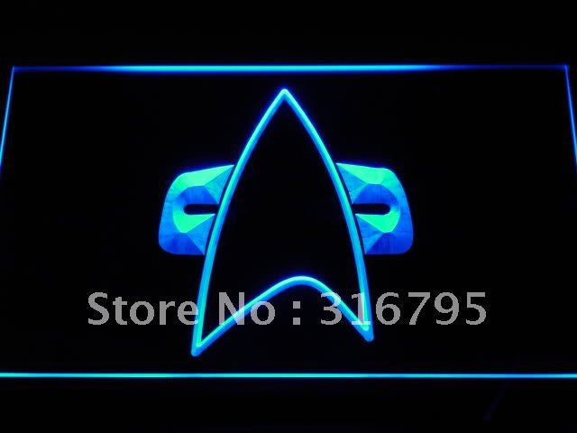 Star Trek Voyager Communicator LED Sign - Blue - TheLedHeroes