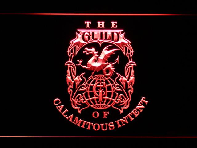 Venture Brothers Guild LED Neon Sign Electrical - Red - TheLedHeroes