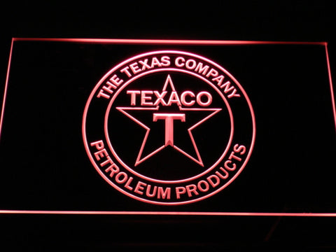 FREE TEXACO PORCELAIN GAS PUMP Bar LED Sign -  - TheLedHeroes