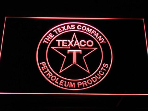 TEXACO PORCELAIN GAS PUMP Bar LED Neon Sign USB -  - TheLedHeroes