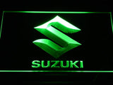 Suzuki Car LED Neon Sign USB - Green - TheLedHeroes