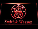 Smith Wesson Gun Firearms LED Neon Sign Electrical - Red - TheLedHeroes