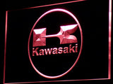 FREE Kawasaki Racing Motorcylce LED Sign - Red - TheLedHeroes