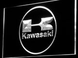 Kawasaki Racing Motorcylce LED Sign - White - TheLedHeroes