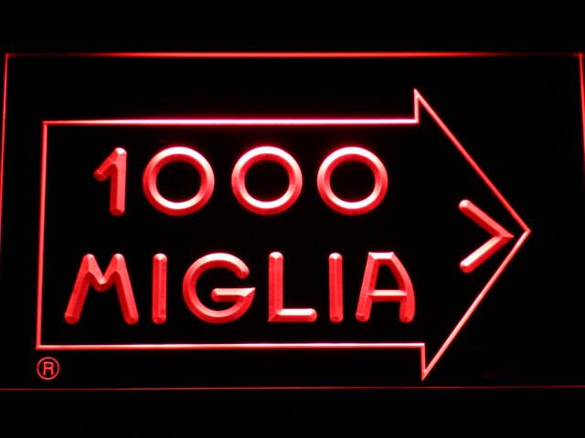 Mille Miglia Racing LED Neon Sign Electrical - Red - TheLedHeroes