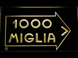 Mille Miglia Racing LED Neon Sign Electrical - Yellow - TheLedHeroes