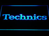 Technics Turntables DJ Music NEW LED Sign - Blue - TheLedHeroes