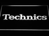 Technics Turntables DJ Music NEW LED Neon Sign Electrical - White - TheLedHeroes