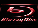 Blu-ray Disc Logo Display LED Neon Sign USB - Red - TheLedHeroes