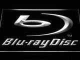 Blu-ray Disc Logo Display LED Neon Sign USB - White - TheLedHeroes