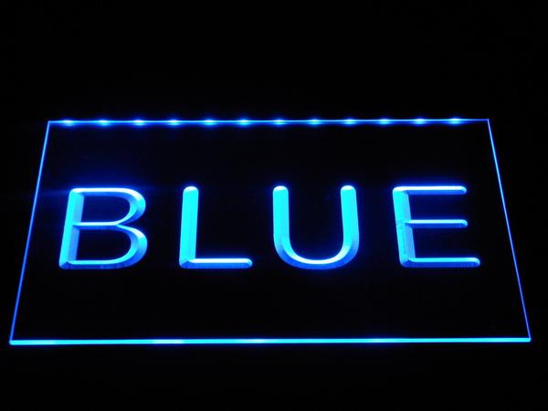 Custom LED Sign - Blue - TheLedHeroes