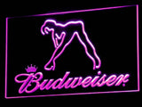 Budweiser Exotic Dancer Stripper Bar LED Sign - Purple - TheLedHeroes