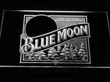 Blue Moon Beer Bar Pub LED Sign - White - TheLedHeroes