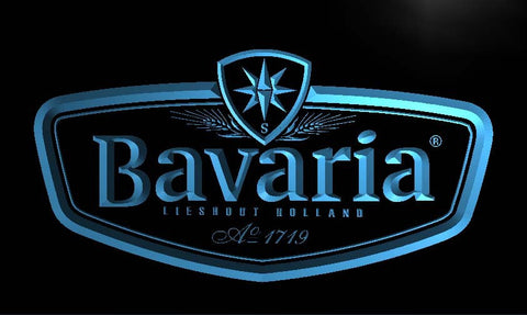 FREE Bavaria Beer LED Sign - Blue - TheLedHeroes