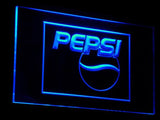 Pepsi Cola Logo Drink Decor LED Sign - Blue - TheLedHeroes