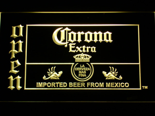 Corona Beer OPEN Bar LED Sign - Multicolor - TheLedHeroes