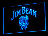 Jim Beam Beer Bar LED Sign - Blue - TheLedHeroes