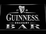 Guinness Draught Beer Bar LED Sign - White - TheLedHeroes
