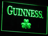 Guinness Beer Shamrock Bar LED Sign - Green - TheLedHeroes