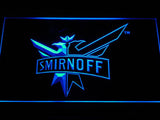 Smirnoff Vodka Wine Beer Bar LED Sign - Blue - TheLedHeroes