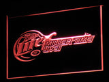 Miller Lite Beer Bar Guitar LED Sign - Red - TheLedHeroes