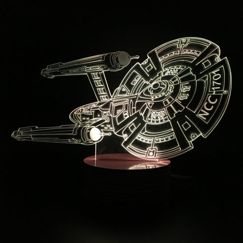 NCC-1701 3D LED LAMP -  - TheLedHeroes