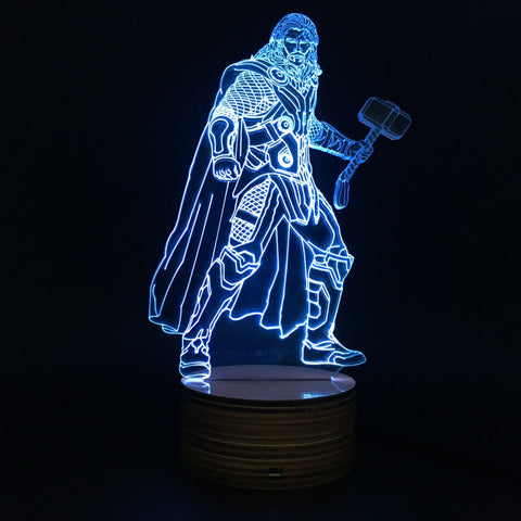 Thor 3D LED LAMP -  - TheLedHeroes