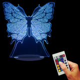 Butterfly 3D LED LAMP -  - TheLedHeroes