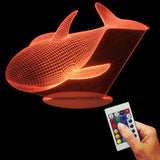 Whale 3D LED LAMP -  - TheLedHeroes