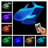 Whale 3D LED LAMP -  - TheLedHeroes