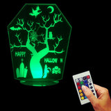 Halloween Cemetery 3D LED LAMP -  - TheLedHeroes