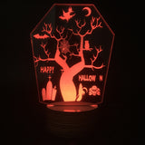 Halloween Cemetery 3D LED LAMP -  - TheLedHeroes