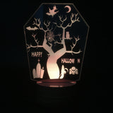 Halloween Cemetery 3D LED LAMP -  - TheLedHeroes