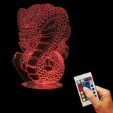 Snake Dragon 3D LED LAMP -  - TheLedHeroes