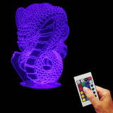 Snake Dragon 3D LED LAMP -  - TheLedHeroes