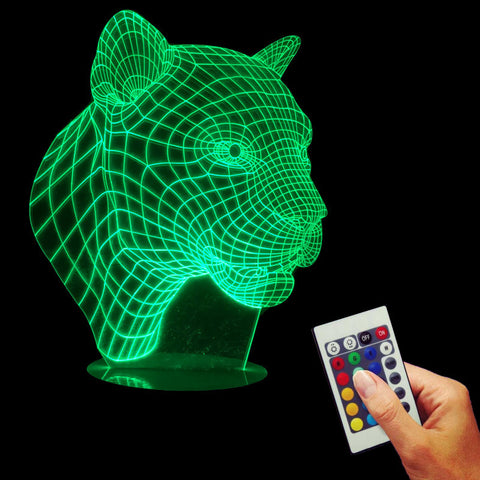 Leopard 3D LED LAMP -  - TheLedHeroes