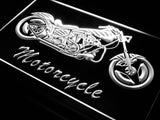 FREE Motorcycle Bike Sales Services LED Sign - White - TheLedHeroes