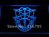 FREE USASFC US Army Special Forces LED Sign - Blue - TheLedHeroes