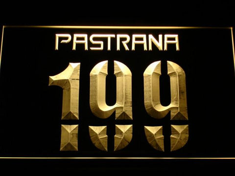 Travis Pastrana 199 LED Neon Sign Electrical - Yellow - TheLedHeroes