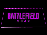 Battlefield 2042 LED Neon Sign Electrical - Purple - TheLedHeroes