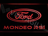 Ford Mondeo RSI LED Neon Sign Electrical - Red - TheLedHeroes