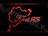 Ford RS Nürburgring LED Sign - Red - TheLedHeroes
