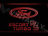 Ford Escort RS Turbo LED Sign - Red - TheLedHeroes