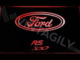 Ford RS 500 LED Neon Sign Electrical - Red - TheLedHeroes