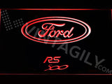 Ford RS 500 LED Sign - Red - TheLedHeroes