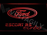 Ford Escort RS Turbo 2 LED Sign - Red - TheLedHeroes