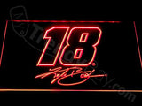 Kyle Busch LED Neon Sign USB - Red - TheLedHeroes