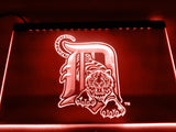 Detroit Tigers LED Neon Sign USB - Red - TheLedHeroes